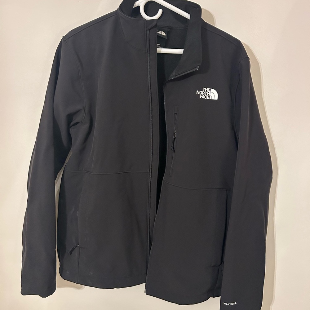 The North Face Men's Black Zip Up Jacket Large